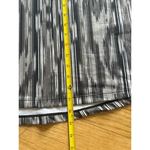 Prana Halter Dress Women's Small Gray Black Patterned Sleeveless Small - Picture 8 of 8